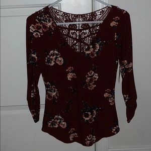 Brand new nobo cute cross over shirt